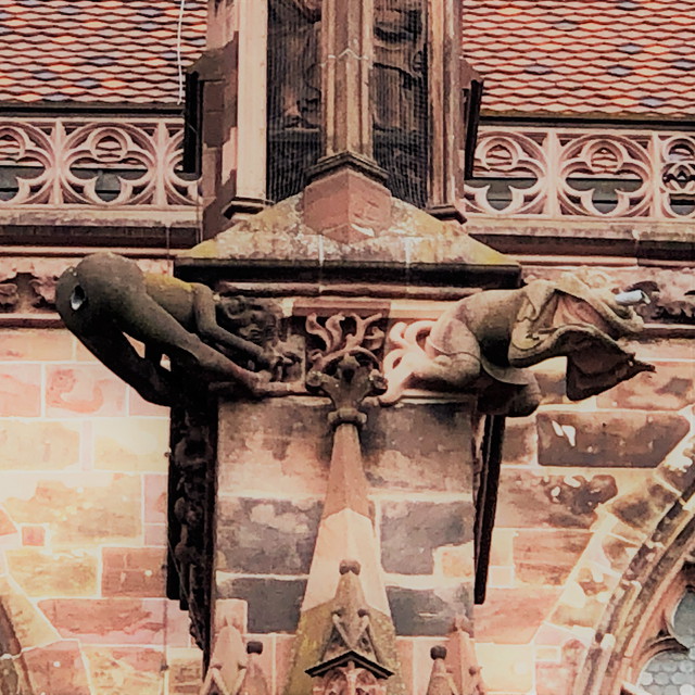 Regenspeier Freiburger Münster