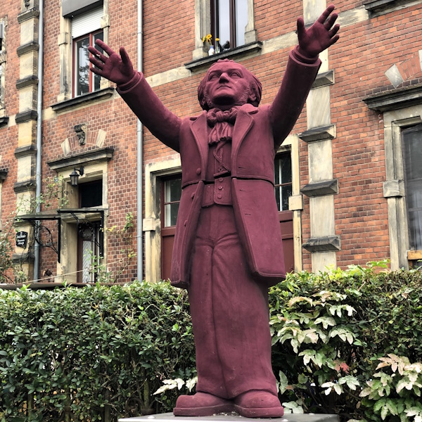 Wagner Statue in Bayreuth